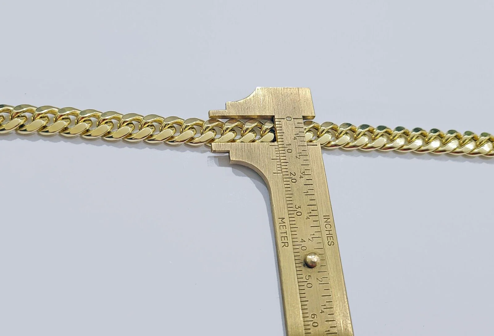 Real 10k Yellow Gold Bracelet 9mm Miami Cuban Link Men's 8.5" inch 10kt Unisex - Image 4